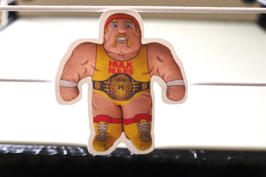 Hulk Hogan Wrestling Buddy Sticker