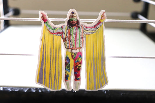 Macho Man Randy Savage Sticker 3