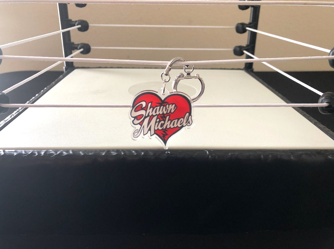 Shawn Michaels KeyChain [Randy Savage - Hulk Hogan - Bret Hart - KeyChains - Jewelry - Father's Day Gift - Birthday Gift - Vintage]