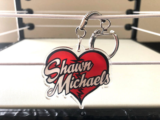 Shawn Michaels KeyChain [Randy Savage - Hulk Hogan - Bret Hart - KeyChains - Jewelry - Father's Day Gift - Birthday Gift - Vintage]