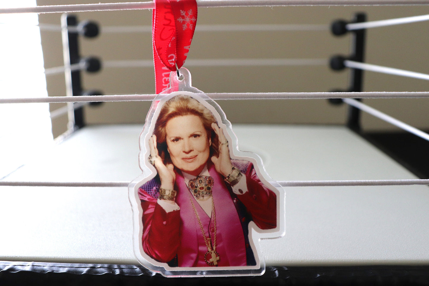 Walter Mercado Acrylic Christmas Tree Ornament