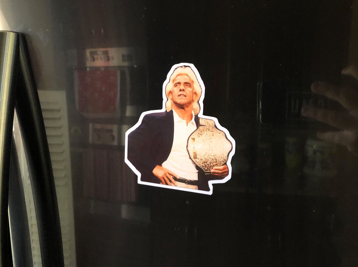 Ric Flair Magnet No.1 (Kitchen, Magnets, Cars, Fridge) [Home Decor - Hulk Hogan - Macho Man Randy Savage - Ultimate Warrior - NjPw]