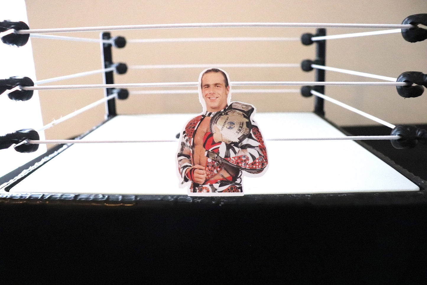 Shawn Michaels Championship Sticker 2