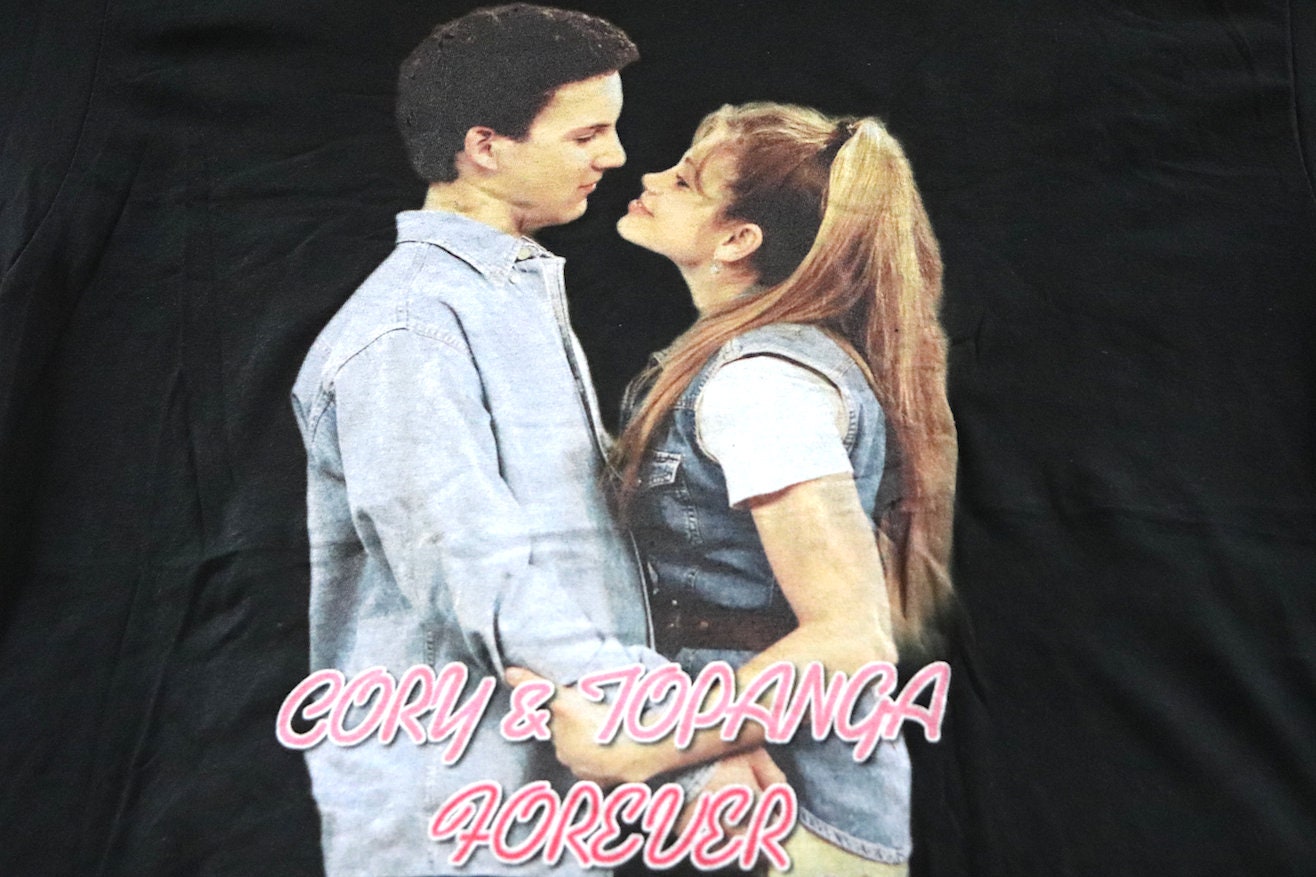 Cory and Topanga Forever T-Shirt [Boy Meets World]