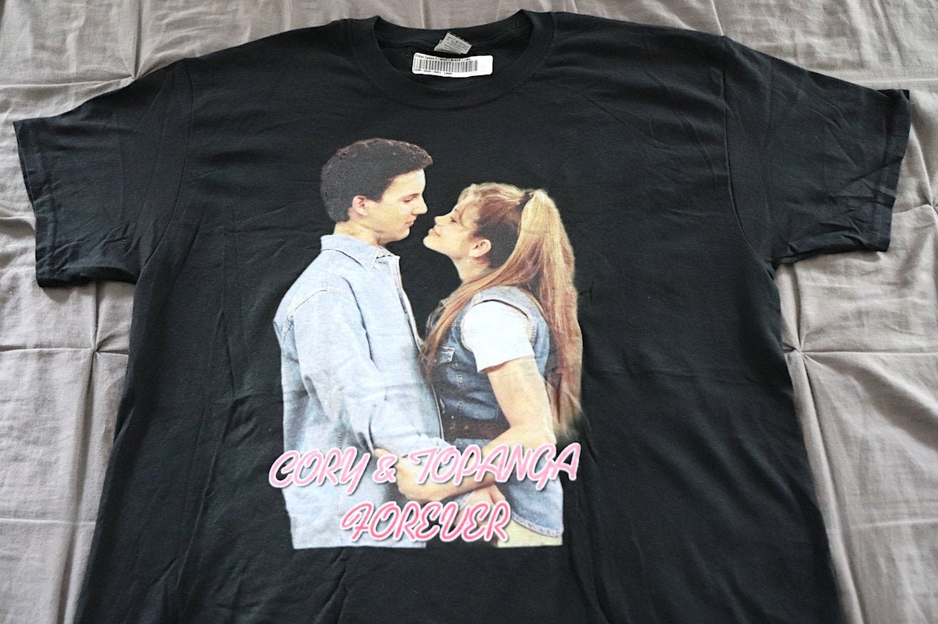 Cory and Topanga Forever T-Shirt [Boy Meets World]