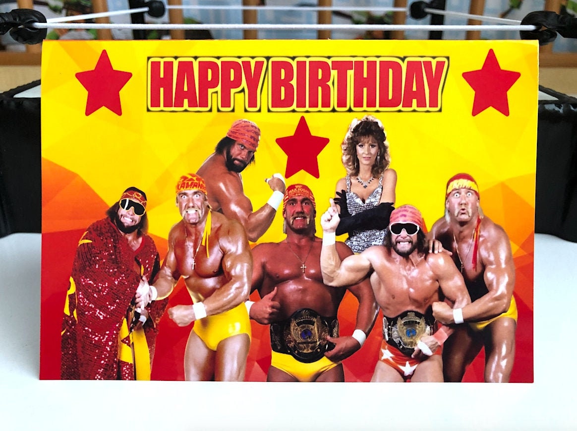 Hogan & Savage Happy Birthday Card