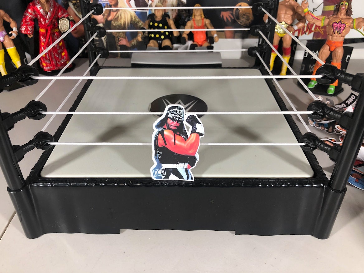 Macho Man Randy Savage Sticker 13 [Hulk Hogan - Ric Flair - Ultimate Warrior]