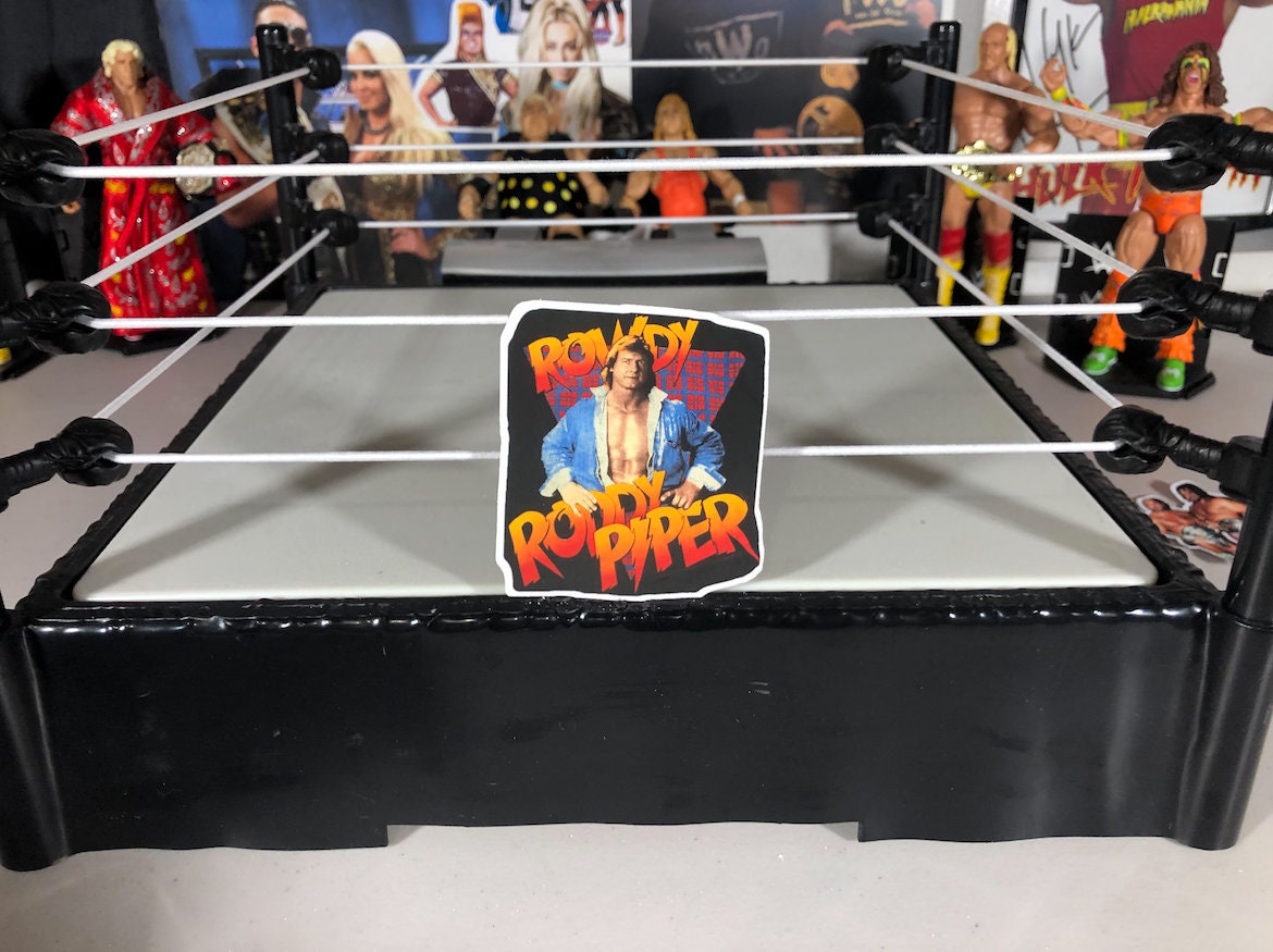 Rowdy Roddy Piper Sticker No.2 [Hot Rod - Wrestling - Ric Flair - Randy Savage - Ultimate Warrior - Hulk Hogan - Dusty Rhodes]