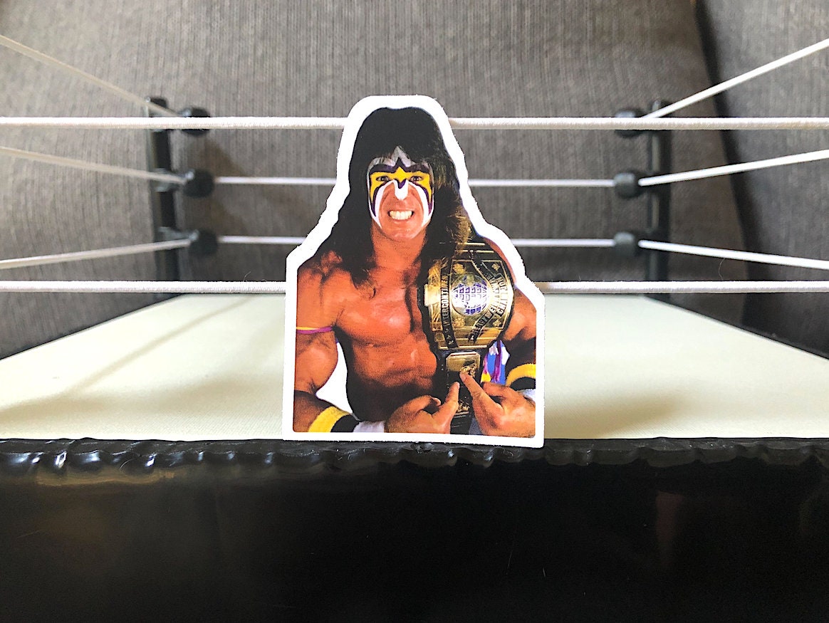 Ultimate Warrior Sticker No.3 [Wrestling - Hulk Hogan - Ric Flair - Randy Savage, Ultimate Warrior]