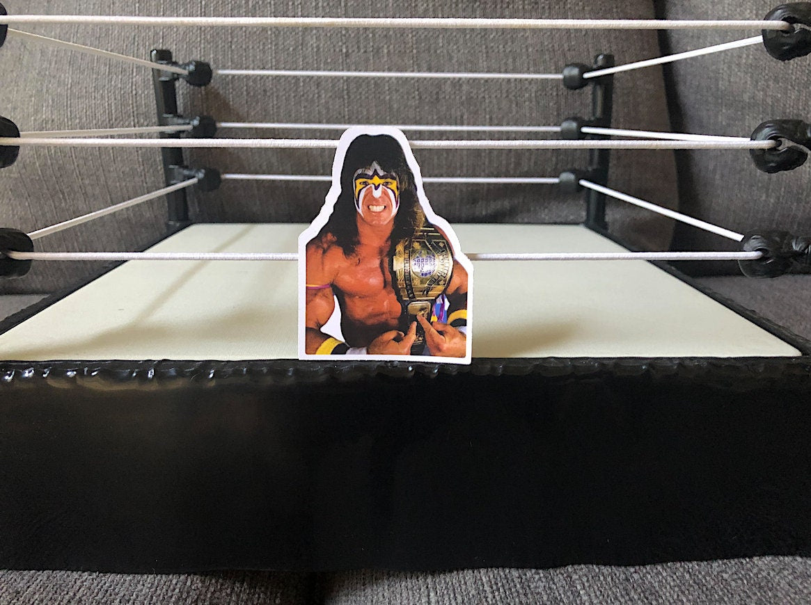 Ultimate Warrior Sticker No.3 [Wrestling - Hulk Hogan - Ric Flair - Randy Savage, Ultimate Warrior]