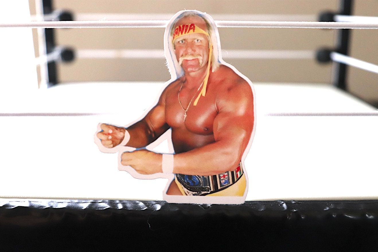 Hulk Hogan Sticker [Wrestling, Ric Flair, Randy Savage, Ultimate Warrior]