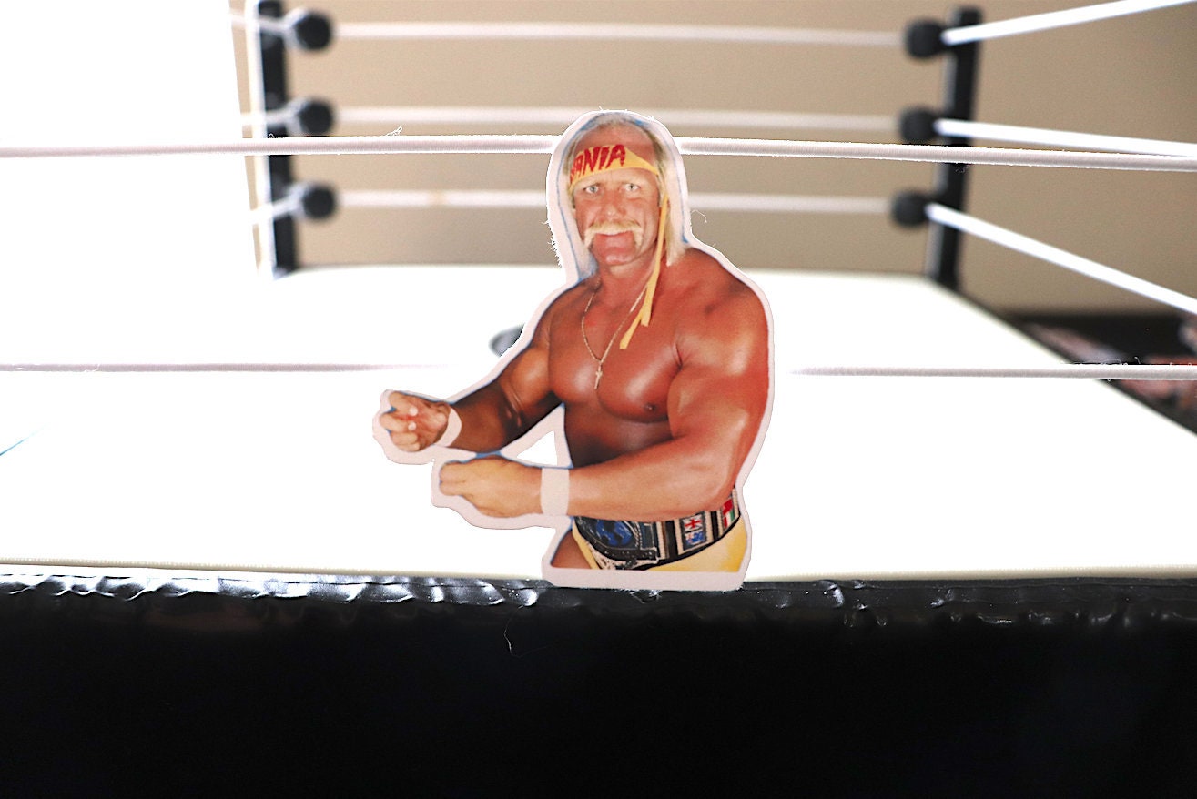 Hulk Hogan Sticker [Wrestling, Ric Flair, Randy Savage, Ultimate Warrior]