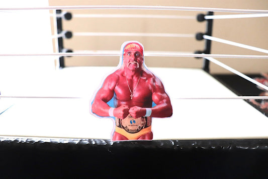 Hulk Hogan Sticker NO.6 [Wrestling, Ric Flair, Randy Savage, Ultimate Warrior]