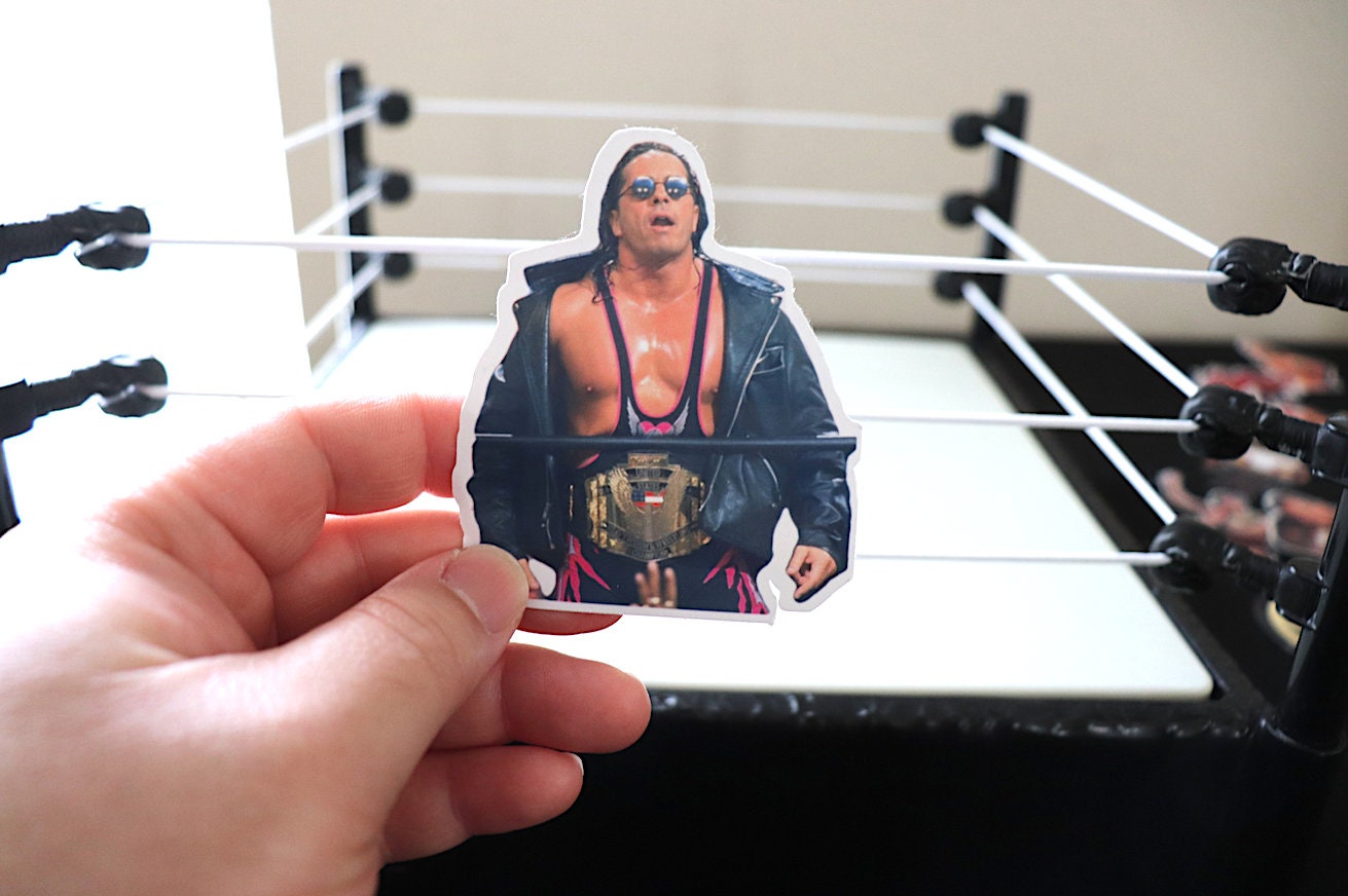 Bret Hart U.S Champ Sticker