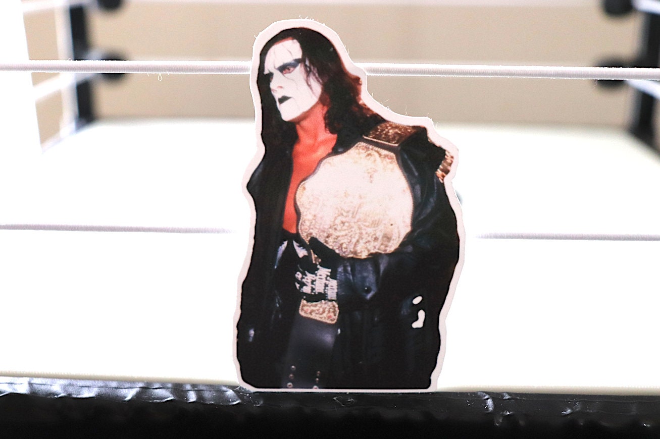 Sting Sticker No.3 [Ric Flair -  Hulk Hogan - Randy Savage - Ultimate Warrior - Bret Hart]