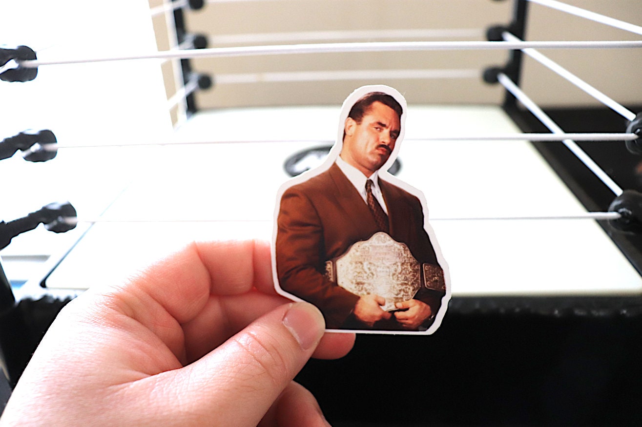 Ravishing Rick Rude Sticker [Ric Flair -  Hulk Hogan - Randy Savage - Ultimate Warrior - Bret Hart - Curt Hennig]