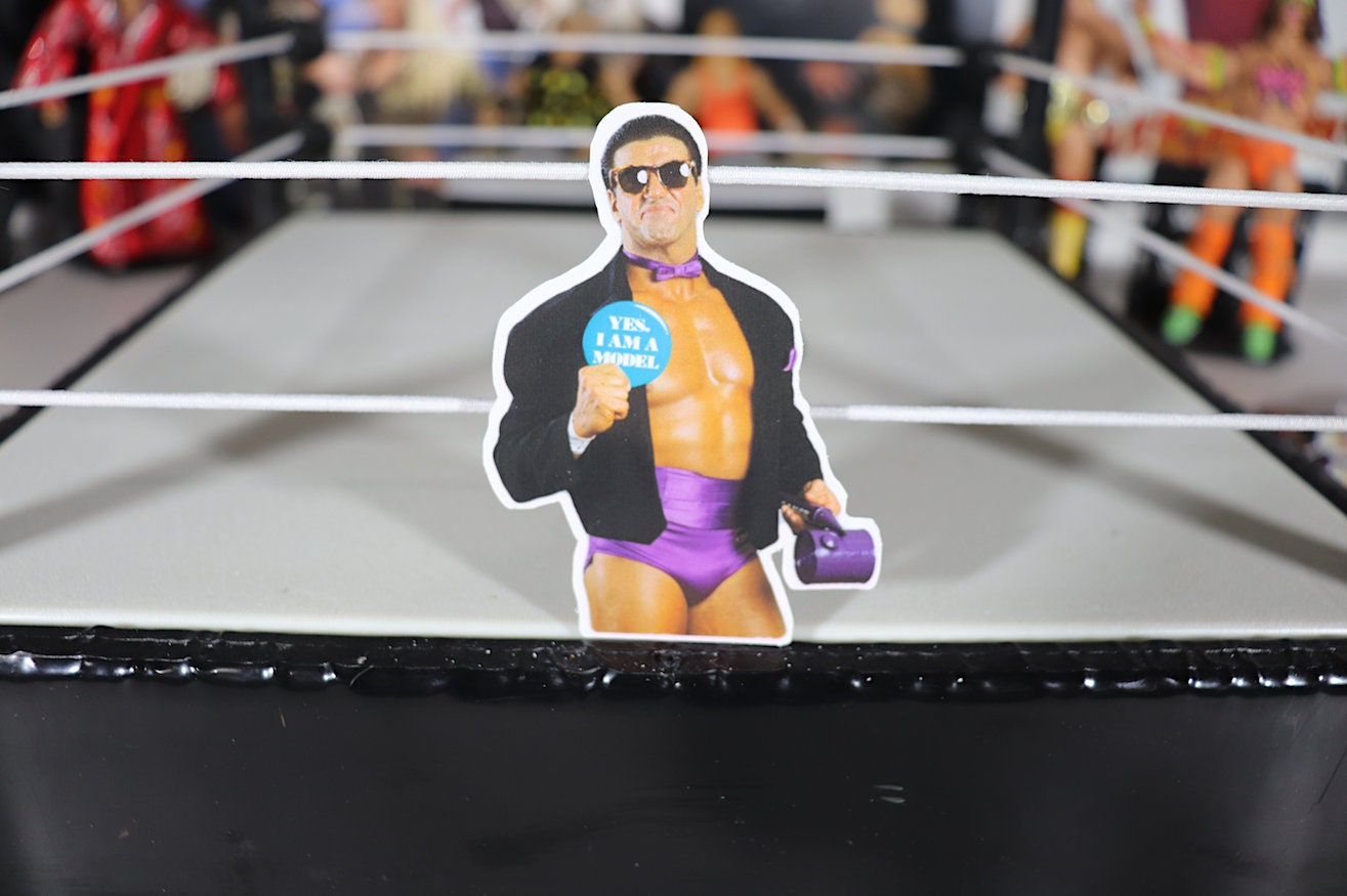 Rick Martel Sticker [Hulk Hogan - Ric Flair - Randy Savage - Ultimate Warrior - Bret Hart - Dusty Rhodes]