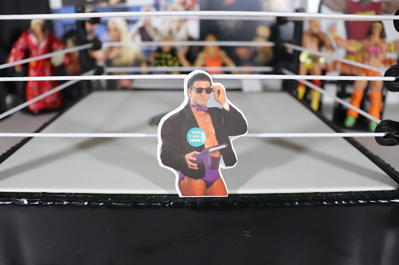 Rick Martel Sticker No.2 [Hulk Hogan - Ric Flair - Randy Savage - Ultimate Warrior - Bret Hart - Dusty Rhodes]