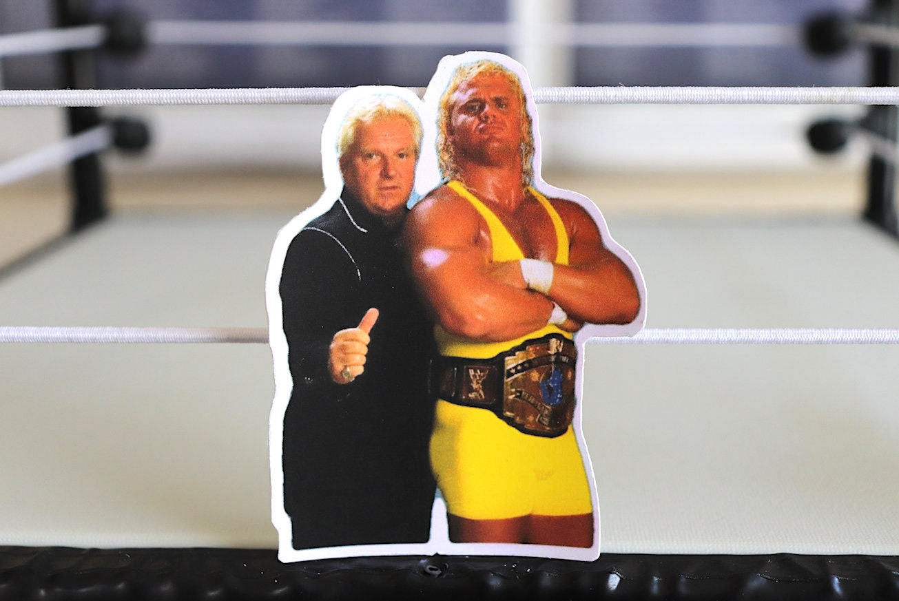 Curt Hennig & Bobby Heenan Sticker