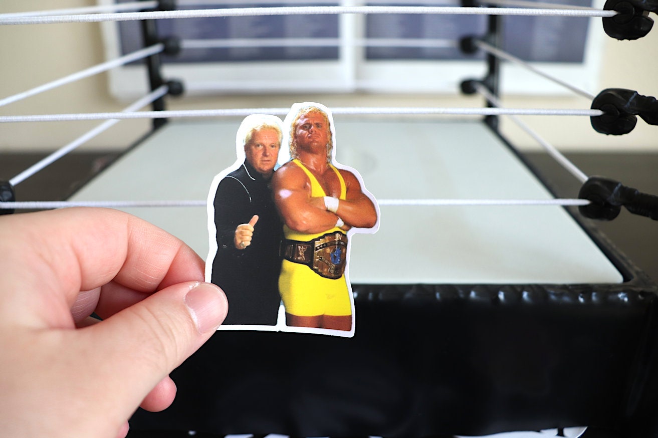 Curt Hennig & Bobby Heenan Sticker