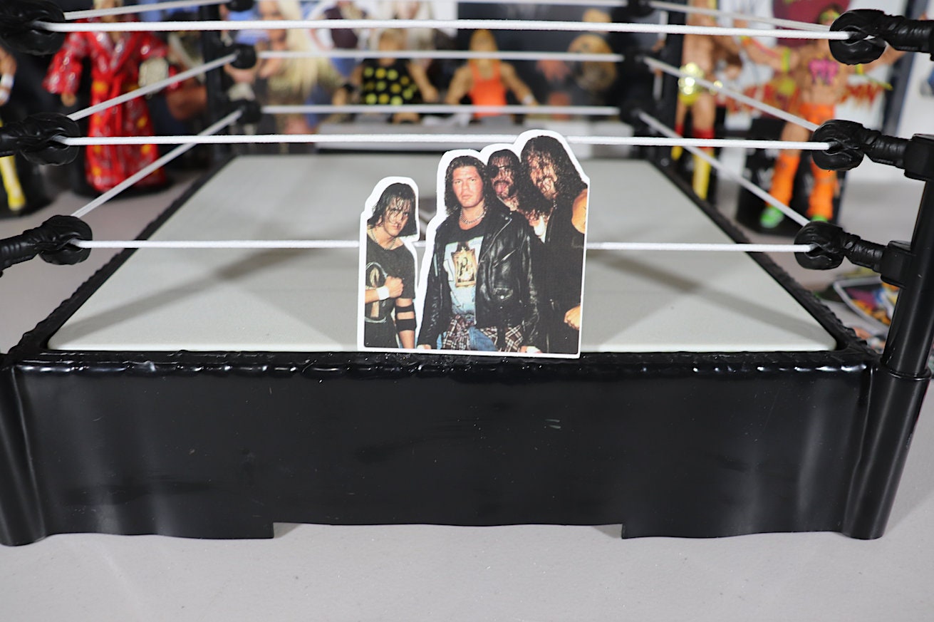 Raven's Flock Sticker [Raven - Billy Kidman - Ric Flair -  Hulk Hogan - Randy Savage - Ultimate Warrior - njpw - RVD]