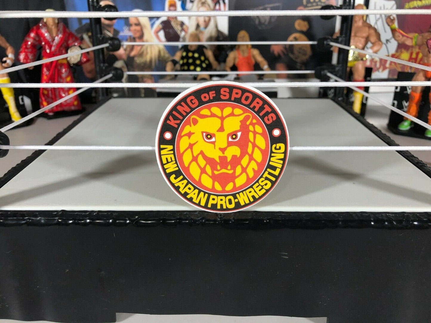 NJPW Iron On Patch [Randy Savage - Ric Flair - Hulk Hogan - Ultimate Warrior - Bret Hart)