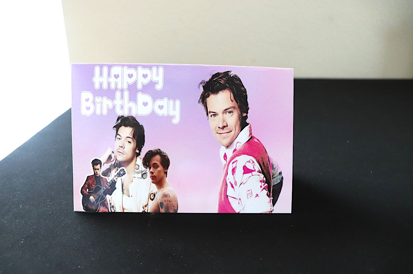 Harry Happy Birthday Card 4