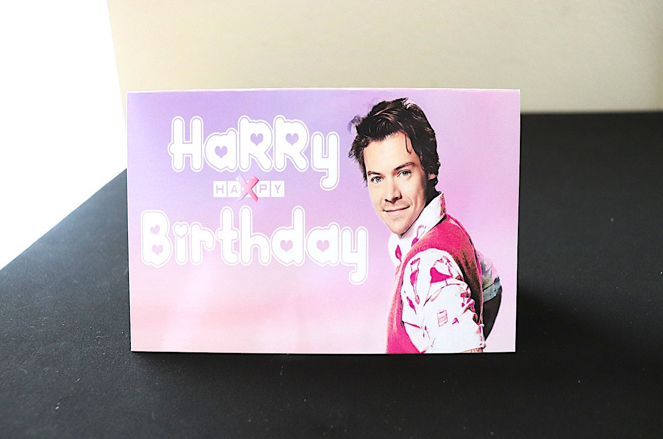 Harry Happy Birthday Card No.2