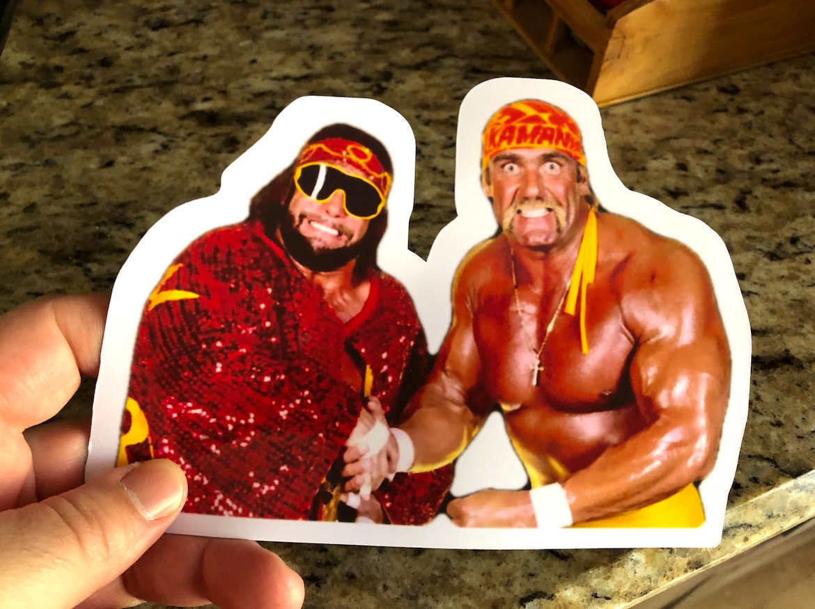 Hulk Hogan & Randy Savage Magnet