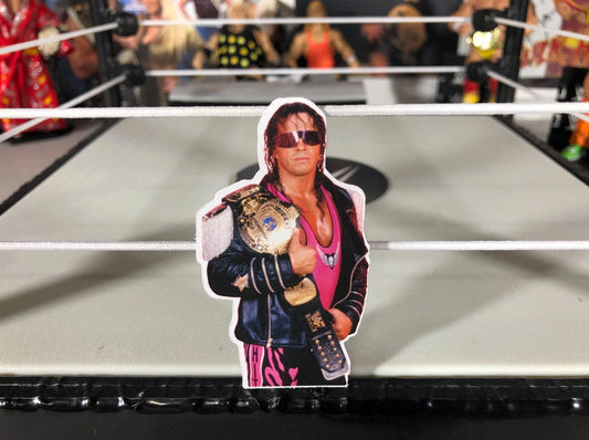 Bret Hart Sticker No.5