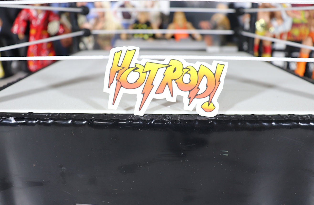 Rowdy Roddy Piper Logo Sticker [Hot Rod - Wrestling - Ric Flair - Randy Savage - Ultimate Warrior - Hulk Hogan]