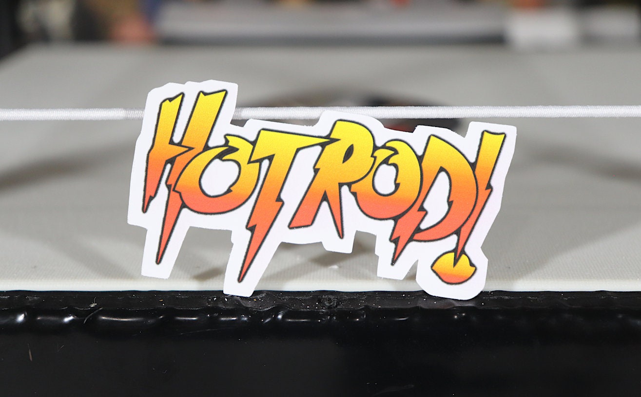 Rowdy Roddy Piper Logo Sticker [Hot Rod - Wrestling - Ric Flair - Randy Savage - Ultimate Warrior - Hulk Hogan]