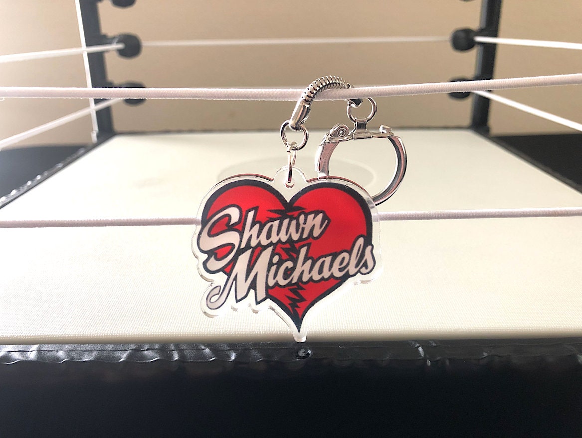 Shawn Michaels KeyChain [Randy Savage - Hulk Hogan - Bret Hart - KeyChains - Jewelry - Father's Day Gift - Birthday Gift - Vintage]