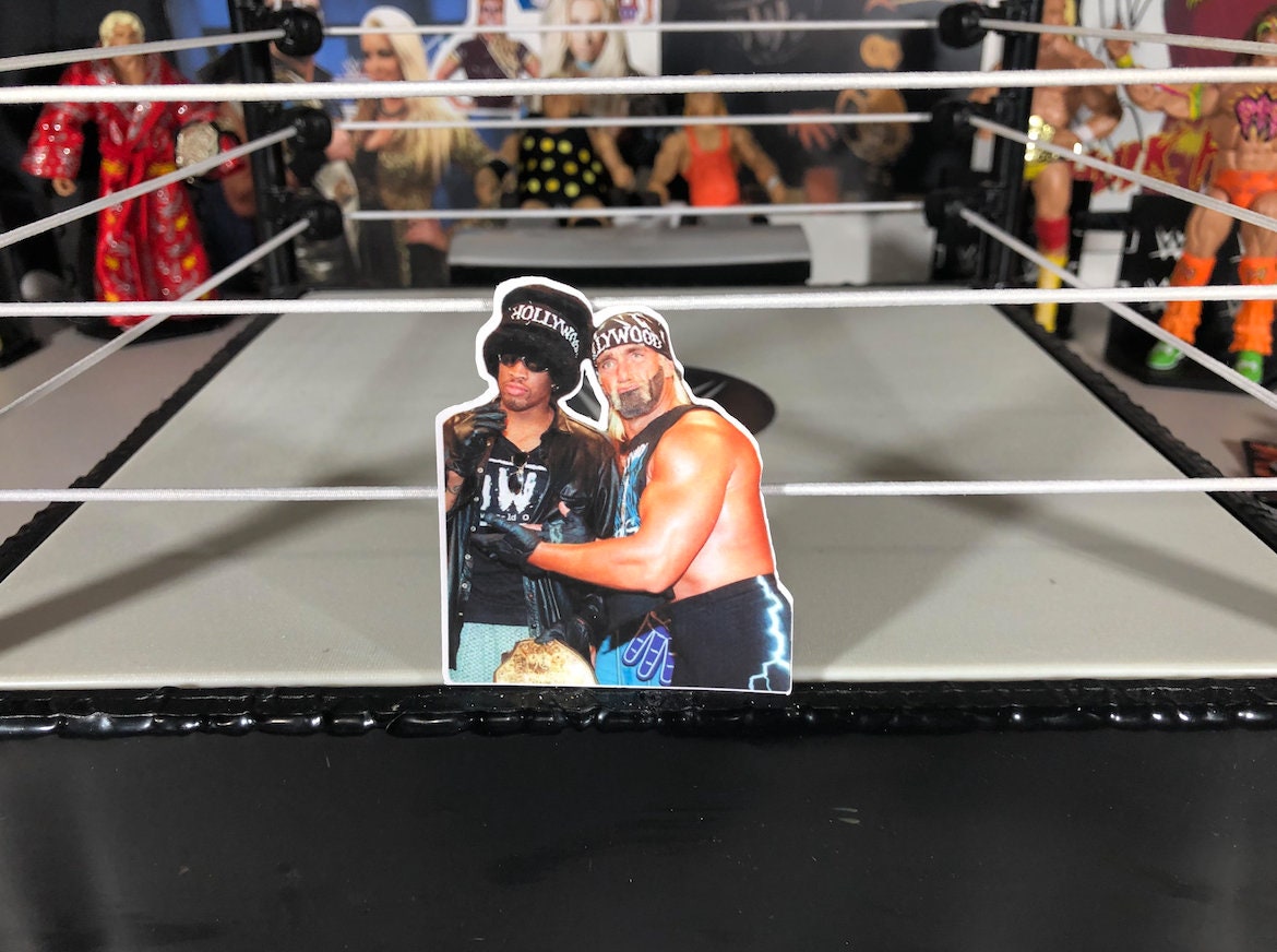 Hulk Hogan & Dennis Rodman Sticker No.3