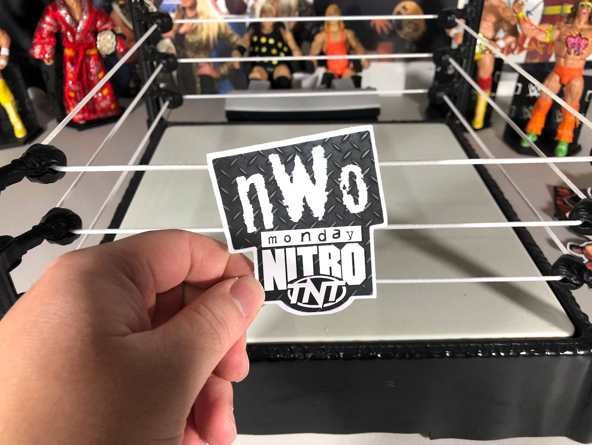 Nvv0 N1tr0 Sticker [Wrestling, Ric Flair, Randy Savage, Hulk Hogan, Kevin Nash, Sting, Goldberg, Scott Hall, Retro, Thrift, Vintage]