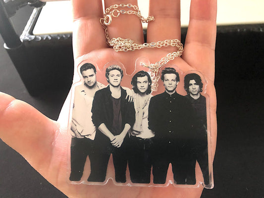 One Direction Necklace [Jewelry - 1D - Harry Styles - Niall Horan - Gifts For Her - Birthday Gift - Love]