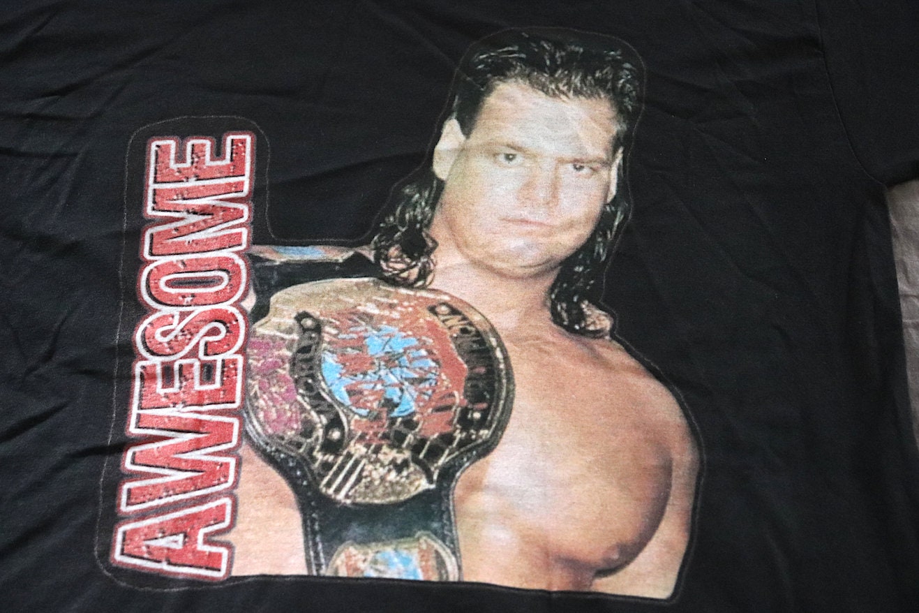 Mike Awesome T-Shirt [FMW - Japan - Hulk Hogan - Ric Flair - Randy Savage - Chris Jericho - Ultimate Warrior - Bret Hart]