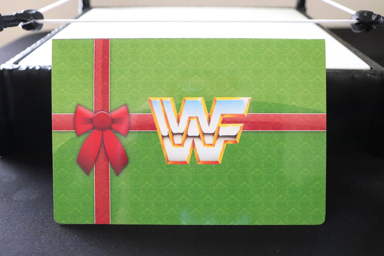 Ultimate Warrior Merry Christmas Card