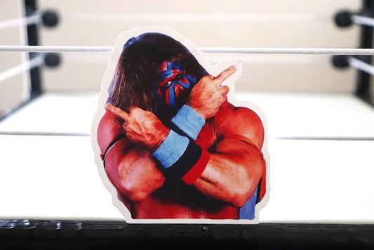 Ultimate Warrior Sticker No.3 [Wrestling - Hulk Hogan - Ric Flair - Randy Savage, Ultimate Warrior, Road Warriors, 90s]