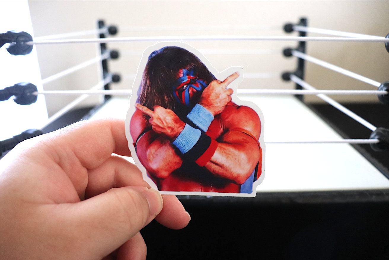 Ultimate Warrior Sticker No.3 [Wrestling - Hulk Hogan - Ric Flair - Randy Savage, Ultimate Warrior, Road Warriors, 90s]