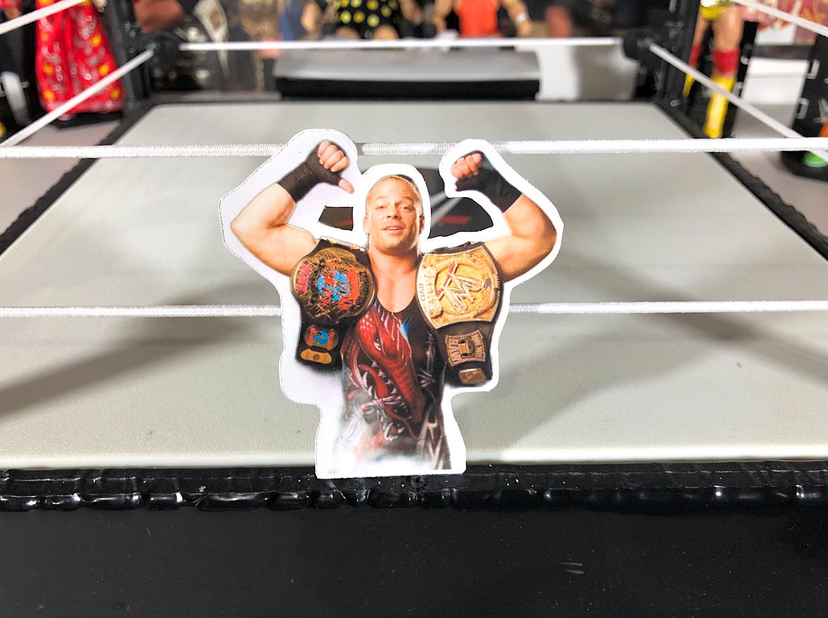 Rob Van Dam Sticker [RVD - Ric Flair -  Hulk Hogan - Randy Savage - Ultimate Warrior - Chris Jericho]