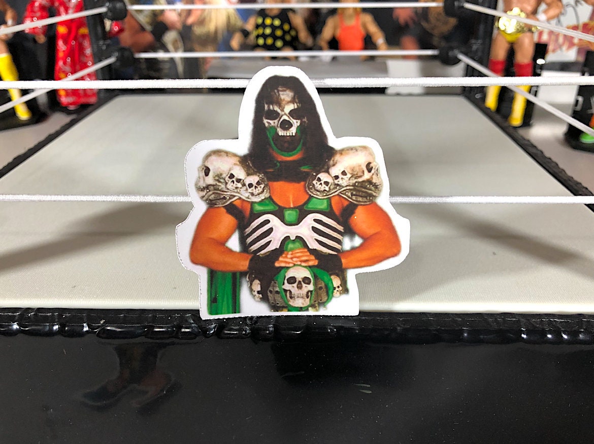 Mortis Sticker (Chris Kanyon, Hulk Hogan, Ric Flair, Randy Savage, Ultimate Warrior, Bret Hart, DDP)