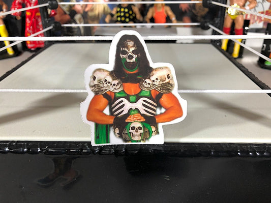 Mortis Sticker (Chris Kanyon, Hulk Hogan, Ric Flair, Randy Savage, Ultimate Warrior, Bret Hart, DDP)