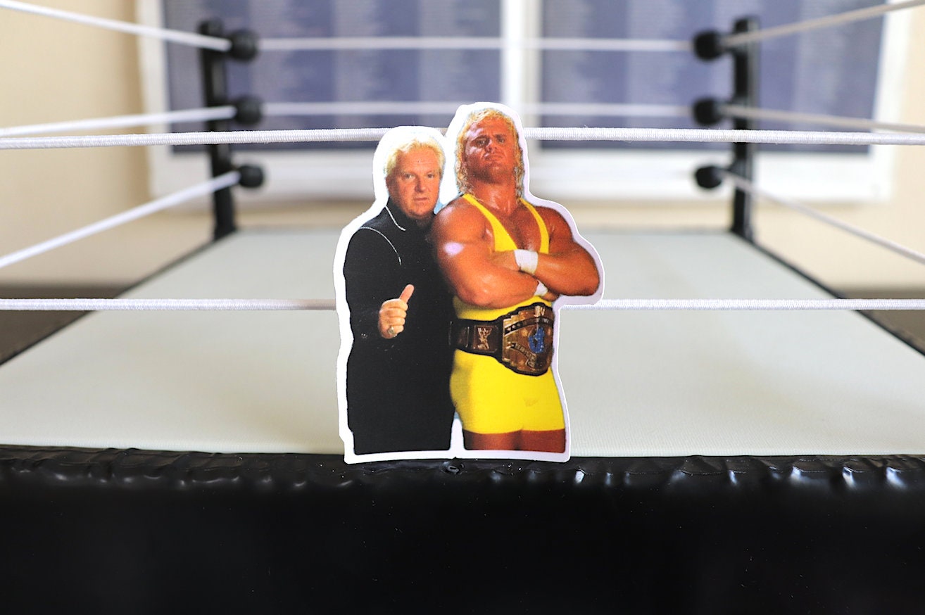 Curt Hennig & Bobby Heenan Sticker