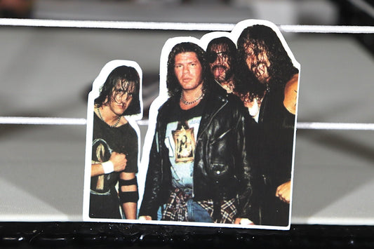 Raven's Flock Sticker [Raven - Billy Kidman - Ric Flair -  Hulk Hogan - Randy Savage - Ultimate Warrior - njpw - RVD]