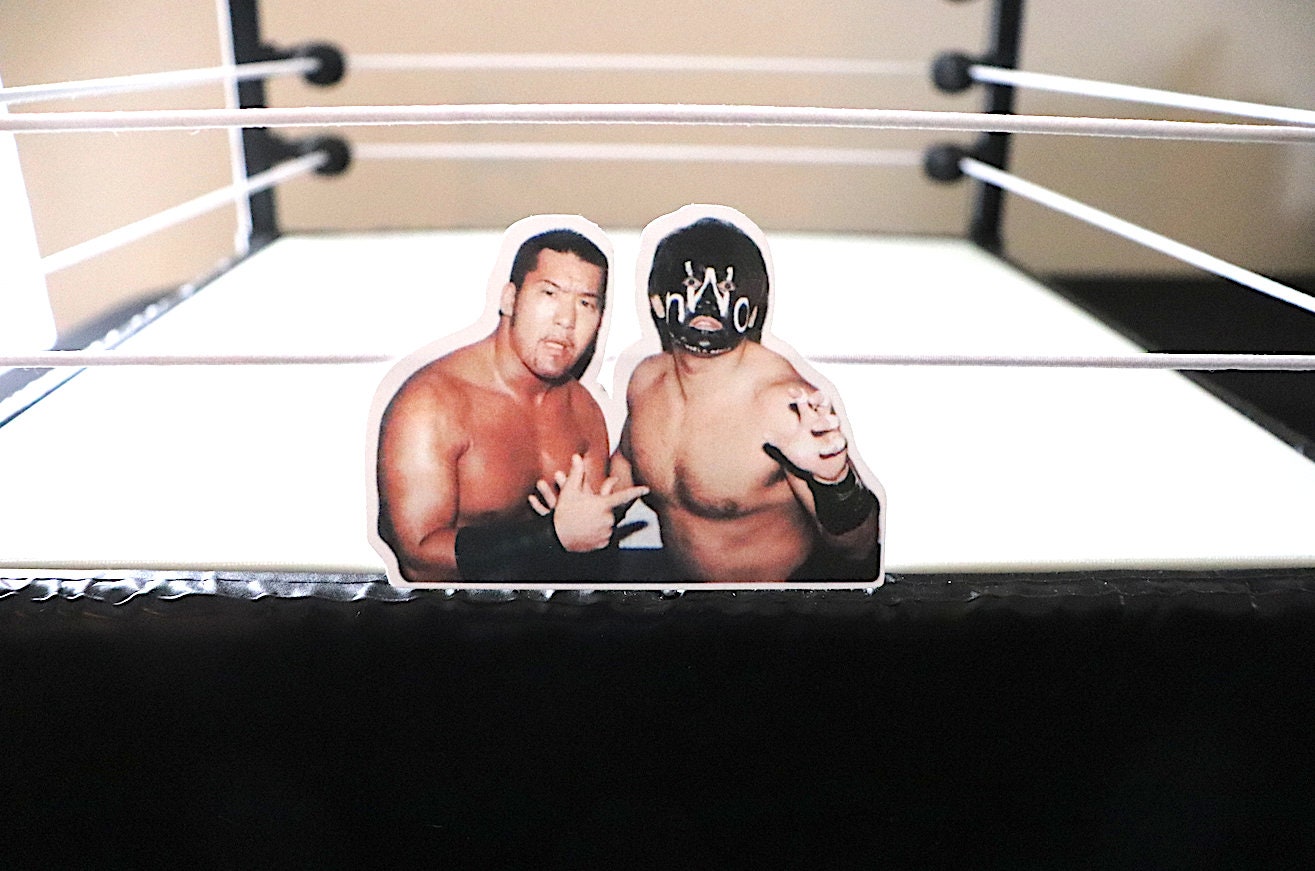 Great Muta & Masahiro Chono Sticker [Hulk Hogan - Ric Flair - Randy Savage - NJPW]