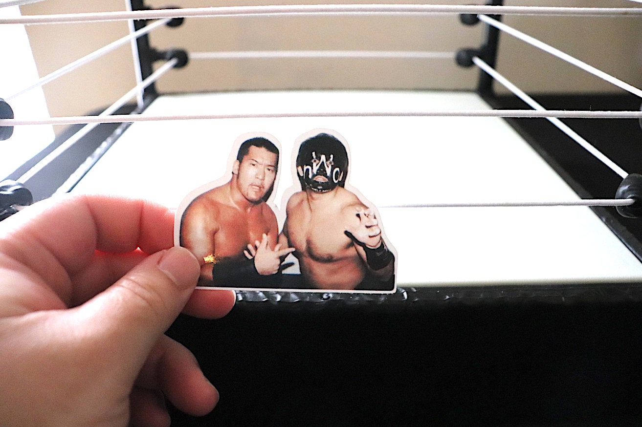 Great Muta & Masahiro Chono Sticker [Hulk Hogan - Ric Flair - Randy Savage - NJPW]