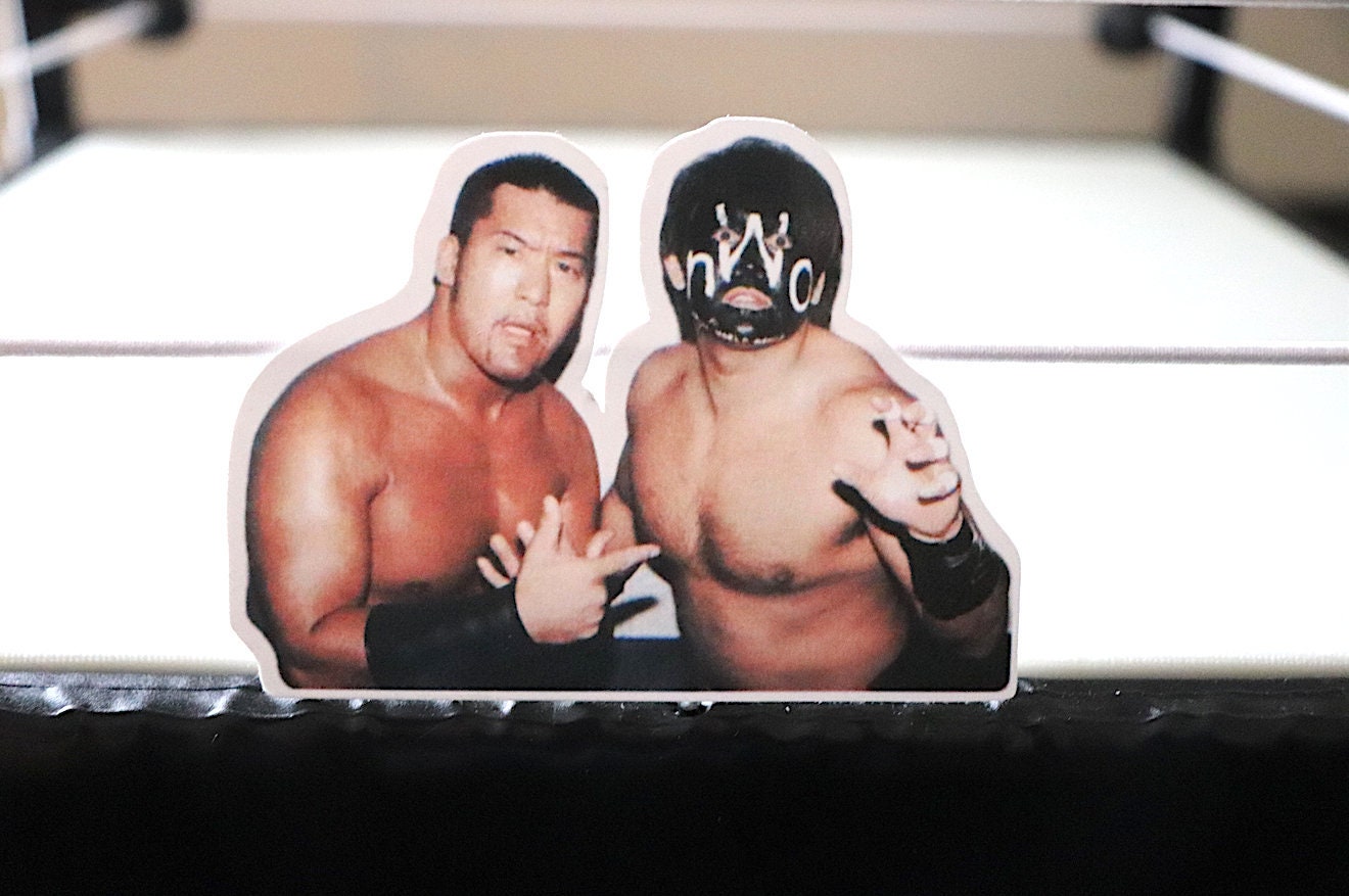 Great Muta & Masahiro Chono Sticker [Hulk Hogan - Ric Flair - Randy Savage - NJPW]