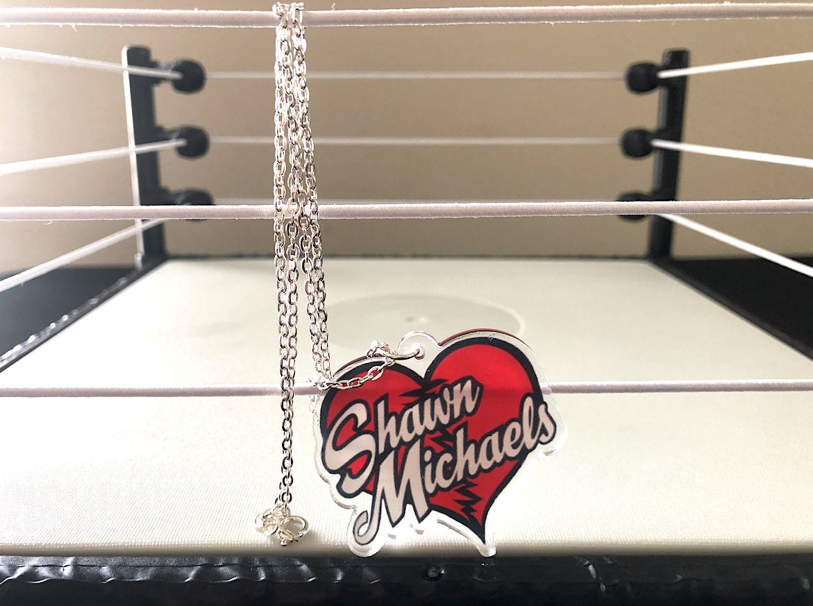 Shawn Michaels Necklace [Bret Hart - Hulk Hogan - Ric Flair - Randy Savage - Necklaces - Jewelry]