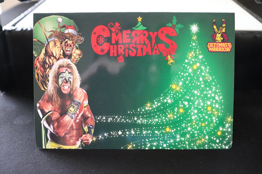 Ultimate Warrior Merry Christmas Card